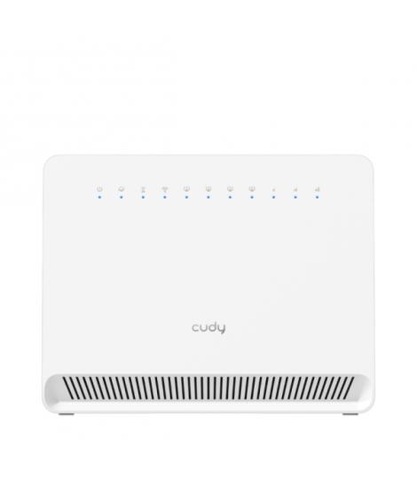 Cudy Router Gigabit WiFi 4G LTE Cat 6 AC1200 - Velocidad hasta 1000Mbps - 4 Puertos - Antenas Internas - 1 Ranura Nano SIM - Cat