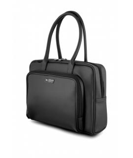 Urban Factory ladee Maletin para Portatil hasta 14" - Bolsa de Mano - Color Negro
