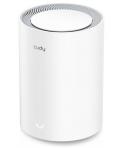 Cudy Sistema WiFi Mesh 7 Gigabit Dual Band BE3600 - Velocidad hasta 1000Mbps - 3 Puertos - Antenas Internas - Color Blanco