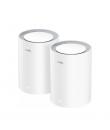 Cudy Pack de 2 Sistemas WiFi Mesh 7 Gigabit Dual Band BE3600 - Velocidad hasta 1000Mbps - 3 Puertos - Antenas Internas - Color B