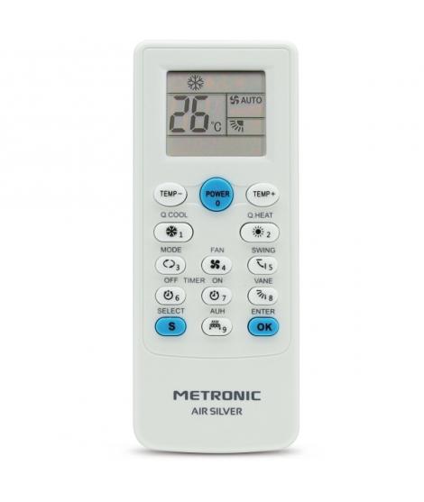 Metronic Mando a Distancia Universal Aire Acondicionado - Color Blanco