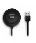 Urban Factory Minee HUB 4 en 1 - USB-A Macho - 4xUSB-A Hembra - Color Negro