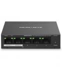 Mercusys Switch 5 Puertos Gigabit RJ45 10/100/1000Mbps - 4 Puertos PoE - Diseño Compacto - Plug & Play - Carcasa de Metal
