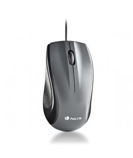 NGS Musk Raton USB 1200dpi - Laser - 3 Botones - Uso Ambidiestro - Color Negro
