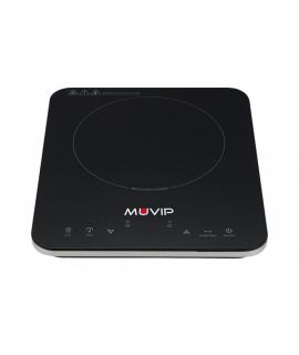 Muvip Cocina de Induccion 2000W - 10 Niveles de Potencia - Temporizador - Control contra el Sobrecalentamiento - Bloqueo Infanti