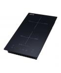 Muvip Cocina de Induccion Doble 2000W - 10 Niveles de Potencia - Apta para Encastrar o Sobremesa - Temporizador - Control contra