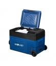 Muvip Nevera Compresor Portatil Blue 22 Litros - Temperatura entre -20º/+20º - 60W - Doble Zona - Asas de Transporte y Tirador -