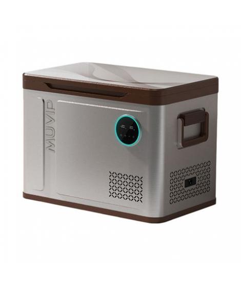 Muvip Nevera Compresor Portatil 41 Litros - Temperatura entre -20º/+20º - 60W - Doble Zona - Asas de Transporte - Compresor sile