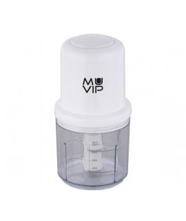 Muvip Picadora de Alimentos 400W - Recipiente con Capacidad 0.5L - Cuchillas de Acero Inoxidable - Botón para Control de Velocid