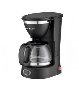 Muvip Cafetera de Goteo - Eléctrica - 650W - Funcion antigoteo - Filtro Permanente Abatible - Indicador Nivel de Agua - Contened
