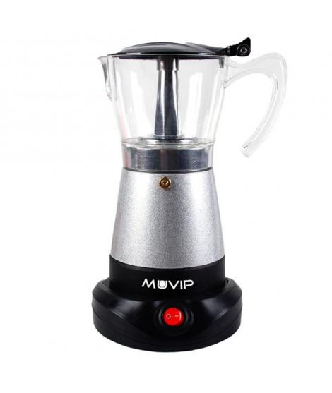 Muvip Cafetera de Goteo - Eléctrica - 480W - Calefactor integrado - Contenedor transparente - Capacidad para 6 Tazas