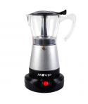 Muvip Cafetera de Goteo - Eléctrica - 480W - Calefactor integrado - Contenedor transparente - Capacidad para 6 Tazas