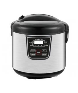 Muvip Olla a Presion Electrica - 5 Litros - 11 Programas Disponibles - 900W - Display LED - Acero Inoxidable - Totalmente Desmon