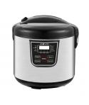 Muvip Olla a Presion Electrica - 5 Litros - 11 Programas Disponibles - 900W - Display LED - Acero Inoxidable - Totalmente Desmon