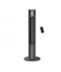Muvip Ventilador de Torre - 50W - 3 Velocidades - Pantalla LED - Color Negro