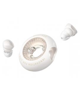 Vention Tiny T17 Auriculares Bluetooth 5.3 con Estuche de Carga - True Wireless - 6h Autonomia - LED - Color Beige