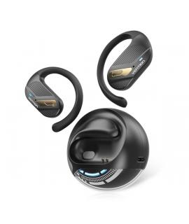 Vention OpenBeat O12 Auriculares Bluetooth 5.4 con Estuche de Carga - True Wireless - Open Ear - 7h Autonomia - Color Negro