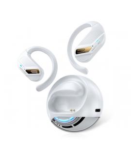 Vention OpenBeat O12 Auriculares Bluetooth 5.4 con Estuche de Carga - True Wireless - Open Ear - 7h Autonomia - Color Blanco