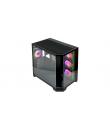 L-Link Nova Caja ATX - Cristal Templado Continuo - 4 Ventiladores RGB - USB 3.0 - Color Negro