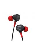 PowerA Auriculares Intrauditivos Nintendo Switch 2 - Microfono integrado - Conexion Jack 3.5mm - Color Negro/Rojo