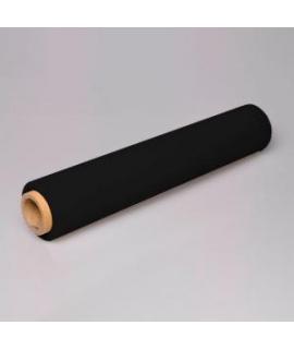 Fabrisa Bobina de Film Extensible con Mandril 23 Micras - Ancho 50cm - 2kg de Peso - Gran Resistencia - Color Negro