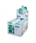 Milan Expositor de 36 Cintas Adhesivas Invisibles con Dispensador - Medidas 19mm x 33m - Color Transparente Mate