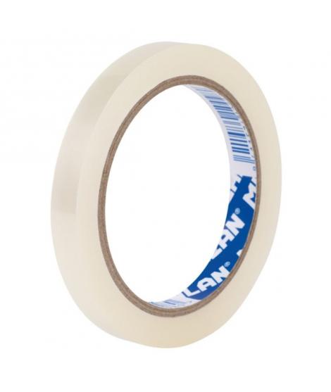 Milan Cinta Adhesiva Transparente - Medidas 12mm x 66m - Color Transparente Brillante