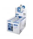 Milan Expositor de 36 Cintas Adhesivas Transparentes con Dispensador - Medidas 19mm x 33m - Color Transparente Brillante