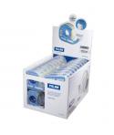 Milan Expositor de 36 Cintas Adhesivas Transparentes con Dispensador - Medidas 19mm x 33m - Color Transparente Brillante