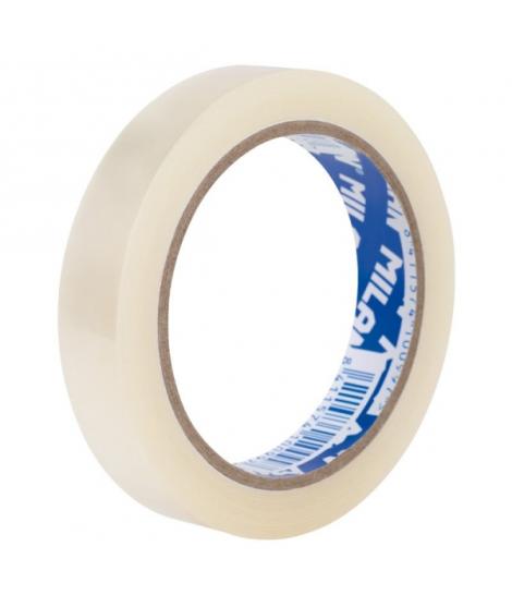 Milan Cinta Adhesiva Transparente - Medidas 19mm x 66m - Color Transparente Brillante