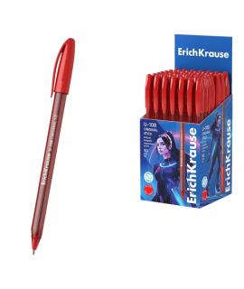 Erichkrause U-108 Boligrafo Clasico - Punta de Bola 1.0mm - Trazo de 0.3mm - Tapa Ventilada - Cuerpo Translucido y Tintado - Ult