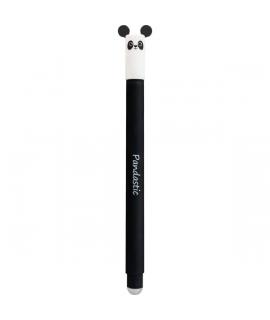 Eberhard Faber Animal Erase It! Boligrafo Borrable Tinta Gel Azul - Trazo 0.7mm - Tacto Soft - Diseño Panda