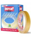 Instant Classic Cinta Adhesiva Transparente 19mm x 66m - Libre de PVC - Transparente