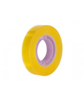 Milan Cinta Adhesiva Transparente - Medidas 12mm x 33m - Color Amarillo Transparente