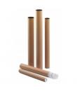Faibo Tubo Portaplanos de Carton con Tapas de Plastico 460X60mm
