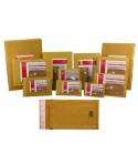 Bismark Bolsa Acolchada Kraft 180x165mm - Recubrimiento Interno de Laminas de Burbuja de Aire - Cierre Autoadhesivo - Ideal para