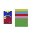 Bismark Pack de 10 Sobres de Papel - Medidas 76x120mm - Colores Surtidos