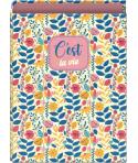 Dohe C´est la Vie Carpeta de 4 Anillas Mixtas de 40mm - Formato Folio - Cubierta en Carton Forrado Plastificado