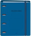 Dohe Colour Vibes Polyfoam Carpeta de 4 Anillas Mixtas de 35mm A4 Recambio 100 Hojas Cuadricula 5mm - Cubierta de Polyfoam 2mm -