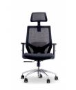 Urban Factory Ergo Silla de Oficina Ergonomica - Soportes Lumbar y Cervical Ajustables - Respaldo de Malla - Ajustable - Color N