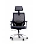 Urban Factory Ergo Silla de Oficina Ergonomica - Soportes Lumbar y Cervical Ajustables - Respaldo de Malla - Ajustable - Color N