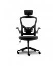 Urban Factory Ergo Silla de Oficina Ergonomica - Soportes Lumbar y Cervical Ajustables - Respaldo de Malla - Ajustable - Color N