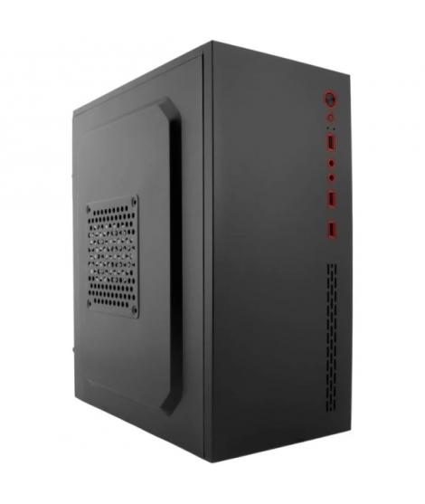 Coolbox PcCase MPC-45 Caja Torre MicroATX - Tamaño Disco Soportado 3.5", 2.5" - USB-A 3.0 y Audio + Fuente de Alimentación