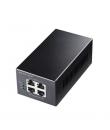 Cudy Inyector Gigabit PoE+/PoE - Potencia hasta 30W - 4 Puertos - Datos y Alimentacion por El Mismo Cable hasta 100m - Carcasa d