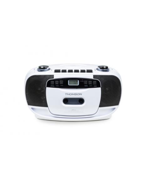Thomson RK201CD Radio CD con Casete - Color Blanco