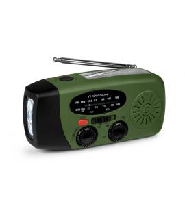 Thomson RT260 Radio - Linterna de Emergencia - Funcion Powerbank - Color Verde