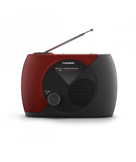Thomson RT353 Radio FM Portatil - Color Ganate/Negro