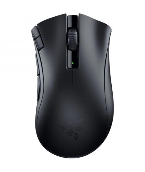 Razer DeathAdder V2 x HyperSpeed Raton Gaming Inalambrico - 2.4Ghz y Bluetooth - Sensor Optico 5G 14000ppp - 7 Botones Programab