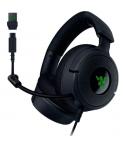 Razer Kraken V4 X Auriculares Gaming - Microfono Plegable Cardioide Razer HyperClear - Sonido 7.1 - Multiplataforma - Conexion U