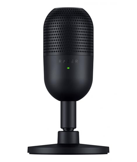 Razer Seiren V3 Mini Microfono Gaming - Captacion de Voz Ultranitida - Aislamiento de Voz - USB - Color Negro